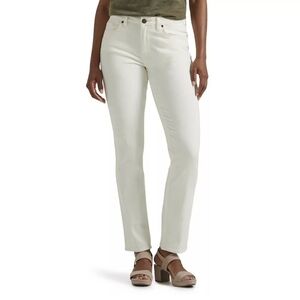 RIVITED BY LEE Vintage Taupe straight leg mom jeans. Size 10 M low/midrise NWT